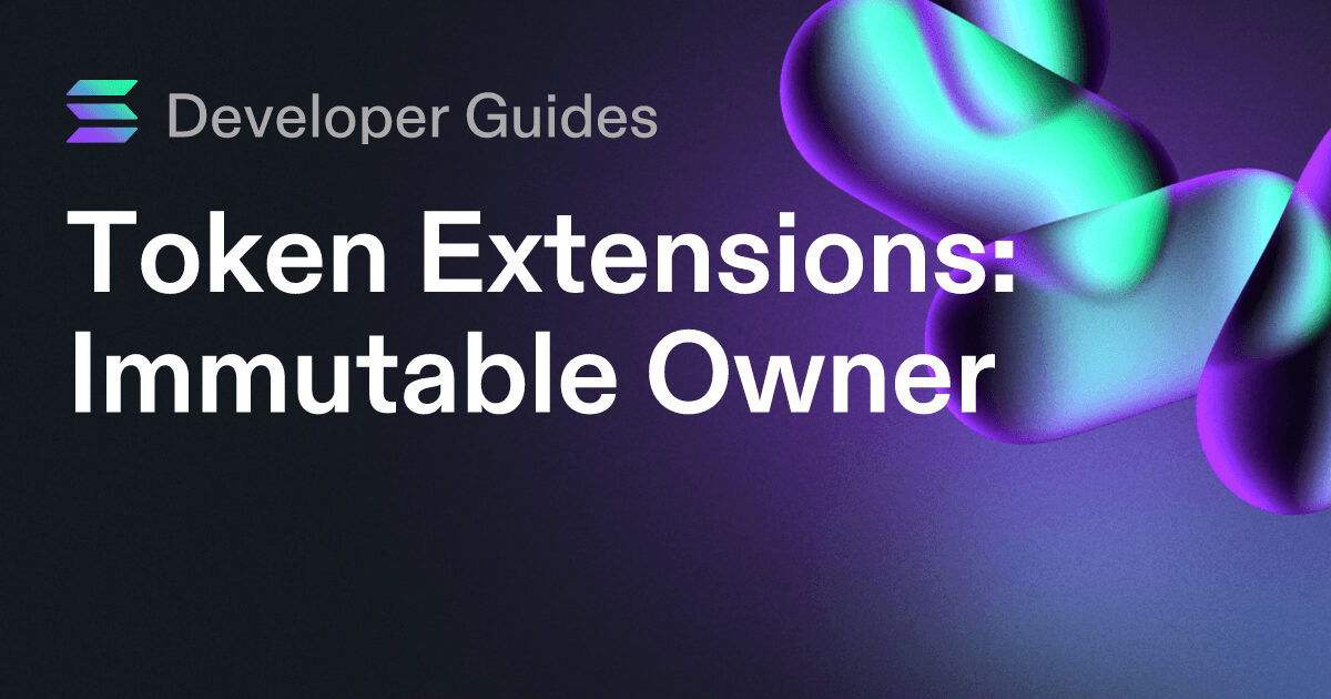 How to use the Immutable Owner extension